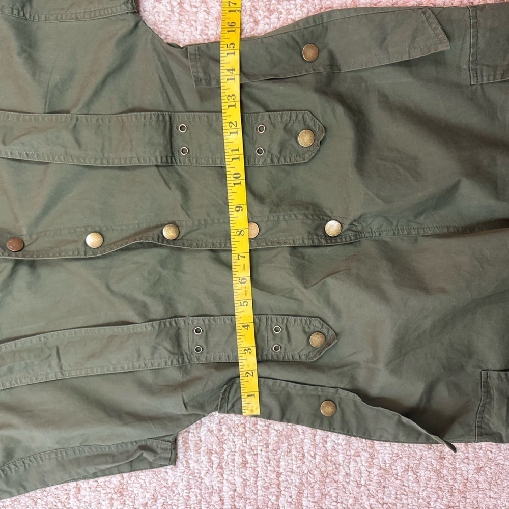 LAtiste Oversize Mint Green Utility Jumpsuit Button-Front Pockets S Small A3 - Picture 14 of 16